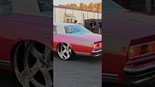 2 Door Chevrolet box Chevy with a Beautiful Outrageous Paint Job on 26s Forgiatos [upl. by Glogau133]