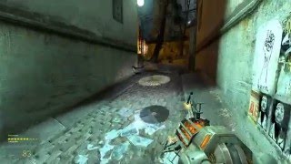 HalfLife 2  Gravity gun only gameplay 1080p60fps [upl. by Eenyaj]