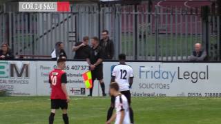 CTTV Highlights Corby Town 50 Stewarts amp Lloyds Corby [upl. by Enoryt]