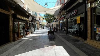 CHIOS ISLAND GREECE in 4K  Part Two  An Afternoon Downtown amp Ferry to CESME  Travel with Chip [upl. by Acinok]