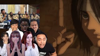 Declaration of War REACTIONS Attack on Titan Season 4 Attackontitanseason4 進撃の巨人ShingekinoKyojin [upl. by Mungo960]