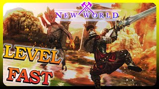 New World Fastest Way To Level Up Engineering Best Way To Level Up How To Level Up Fast Leveling [upl. by Esinereb]