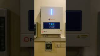 Galaxy Solar Inverter Pv7200 without batteries working mood vairalvideo shortvideo shots vlog [upl. by Joacima]