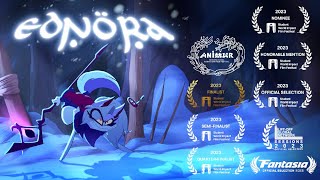 EDNÖRA  2D animated short film student thesis film [upl. by Kosey]