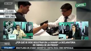 ¿Por qué se debe registrar en la Sunarp la Declaratoria de Fábrica de un predio [upl. by Eila]