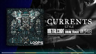 Metalcore Drum Track  Currents Style  170 bpm [upl. by Halihs51]