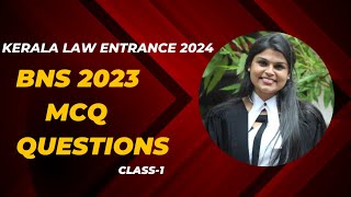 KLEE 2024 BNS MCQ Discussion Kerala Law Entrance 2024 klee2024 klee bns [upl. by Filomena]