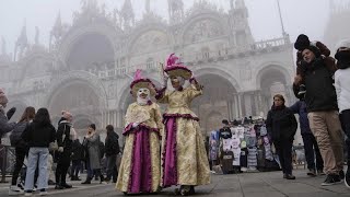 Al via il Carnevale di Venezia [upl. by Sylram]