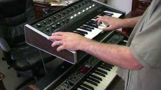 MicroMoog thru Roland RS505 Paraphonic Ensemble Demo [upl. by Assena]