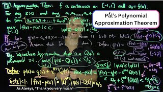 Pal Approximation Theorem [upl. by Adirehs]