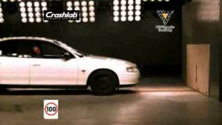 RTA crashlab 60kmh vs 100kmh [upl. by Ahsikahs]