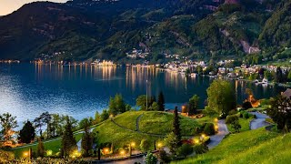 Switzerlands Most Beautiful Village in 4K  Vitznau on Lake Lucerne [upl. by Rudolph]