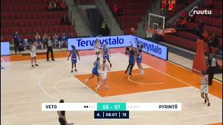 Ellen Jarvinen Finland Korisliiga Highlights [upl. by Montagna]