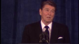 President Reagans Remarks to Graduating Class of Glassboro High School on June 19 1986 [upl. by Etnoval]