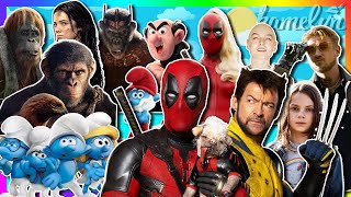 Coffin Dance MEGAMIX 177  Deadpool amp Wolverine amp Smurfs amp Kingdom of the Planet of The Apes amp Logan [upl. by Ahteral]