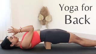 Back Pain Relief  Spine Health  Yoga For Your Back [upl. by Bringhurst]