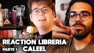 DARIO MOCCIA REAGISCE ALLA LIBRERIA DI CALEEL Parte 1 [upl. by Yllitnahc]