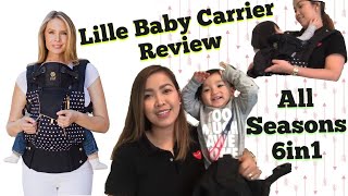 LiLLE Baby Carrier REVIEW  All Seasons 6in1 Baby carrier [upl. by Boy276]