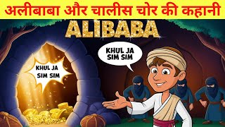 Alibaba Chalis Chor Ki Kahani  Hindi Kahaniyan  Moral Stories  Zinga Toons TV Live Stream [upl. by Ij]