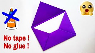 How to Make Paper Envelope  Simple and Easy Paper Envelope  Envelope Making Ideas [upl. by Amandy]