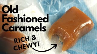 Old Fashioned Caramels Recipe [upl. by Adleme507]