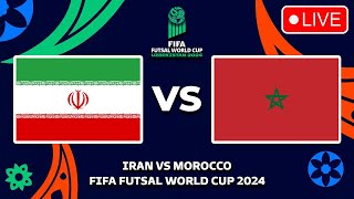 IRAN VS MOROCCO FIFA FUTSAL WORLD CUP 2024 Preview Predictions amp Head to head [upl. by Rabi]