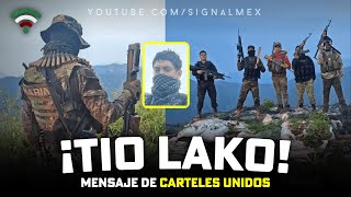 ¡AMENAZAN AL TIO LAKO Integrantes De Carteles Unidos Retan A Las Cuatro Letras jalisco michoacan [upl. by Enier431]