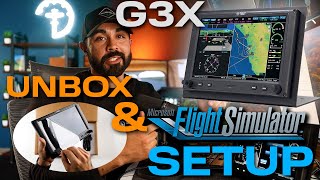 G3X Unbox Setup amp Demo  Microsoft Flight Simulator 2020 [upl. by Marybella673]