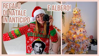 È ARRIVATO IL MIO REGALO DI NATALE E FACCIAMO LALBERO 🎁🎄  VLOGMAS 6 [upl. by Keiryt]