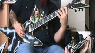 Pantera  Clash With Reality guitar cover  by Kenny Giron kG panteracoversfromhell [upl. by Statis]