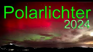 Polarlichter Bestof Oktober 2024 was für ein spektakuläres Farbenspiel am Himmel [upl. by Tollmann]