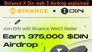 Binance X Din web3 wallet event [upl. by Natividad]