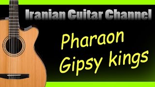 Pharaon Gipsy kings with backing track  Iranian Guitar channel [upl. by Nally]