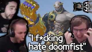 compress bugged Pause andy reacts to Best of Killing Streamers as Doomfist by ZBRA [upl. by Sivahc]