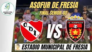 ⚽ ASOFUR DE FRESIA  Independiente de Los Riscos 🆚 Club Deportivo Huempeleo  FINAL SENIOR 40 🏆 [upl. by Dag]