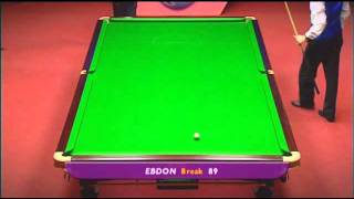 Matches of the Decade  Final 2002 World Championship  Stephen Hendry v Peter Ebdon [upl. by Assirk830]