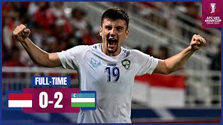 Full Match  AFC U23 Asian Cup Qatar 2024™  SemiFinals  Indonesia vs Uzbekistan [upl. by Dich]