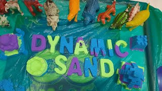 🔴 ASMR MIXING COLORS OF DYNAMIC SAND LETS PLAY 💞🫰 [upl. by Akinwahs]