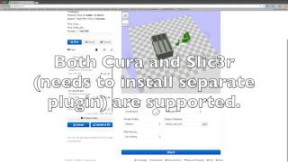 OctoPrint Slicer Plugin [upl. by Leitnahs]