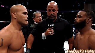 Tyron Woodley vs Robbie Lawler Highlights Vicious KNOCKOUT ufc mma tyronwoodley robbielawler [upl. by Nitaj]