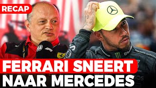 quotHamilton wil onderzoek naar RB19quot Ferrari sneert naar Mercedes  GPFans Recap [upl. by Husein]