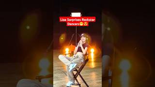 How lisa surprise rockstar dancers 😱lisa kpopstar lisakpop lalisamanoban lisaeadit lisamoney [upl. by Ferguson]