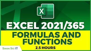 20 Excel Formulas and Functions to Master in 2024  Excel Formulas and Functions Training Tutorial [upl. by Keefe]