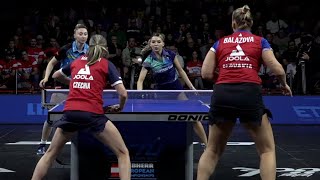 B SzocsS Polcanova vs H MatelovaB Balazova  Final  European Championship 2024 [upl. by Ylesara]