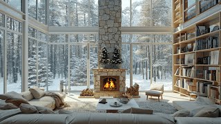 Snowy Forest Hideaway  Immersive Winter ASMR for Insomnia Relief and Relaxation Therapy [upl. by Melisenda]