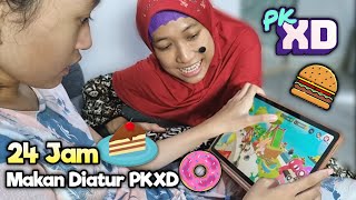 24 Jam Aqilla dan Mbak Kunyit Makan Sesuai Game PKXD 🤣 Aqillas Diary [upl. by Dov756]