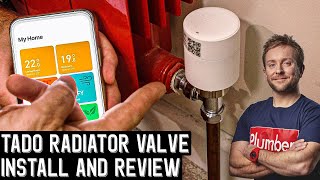 PROGRAMMABLE SMART THERMOSTATIC RADIATOR VALVES  TADO° Review [upl. by Fairweather]