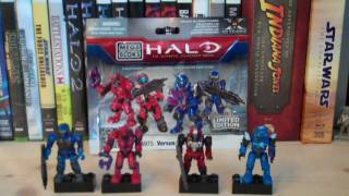 Halo Mega Bloks 96975 Versus Battle Pack Review [upl. by Tinaret]