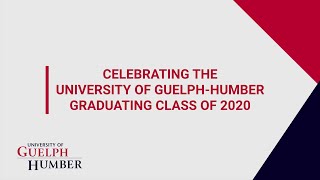 University of GuelphHumber Fall 2020 Convocation [upl. by Genisia]