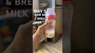 Less Breast milk newmom minivlog fitness [upl. by Airretal]